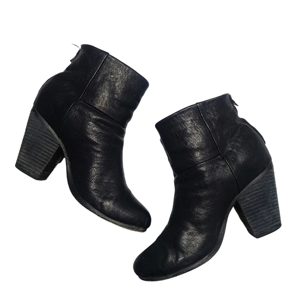 Rag & Bone Newbury Boot Leather Black - Picture 2 of 10